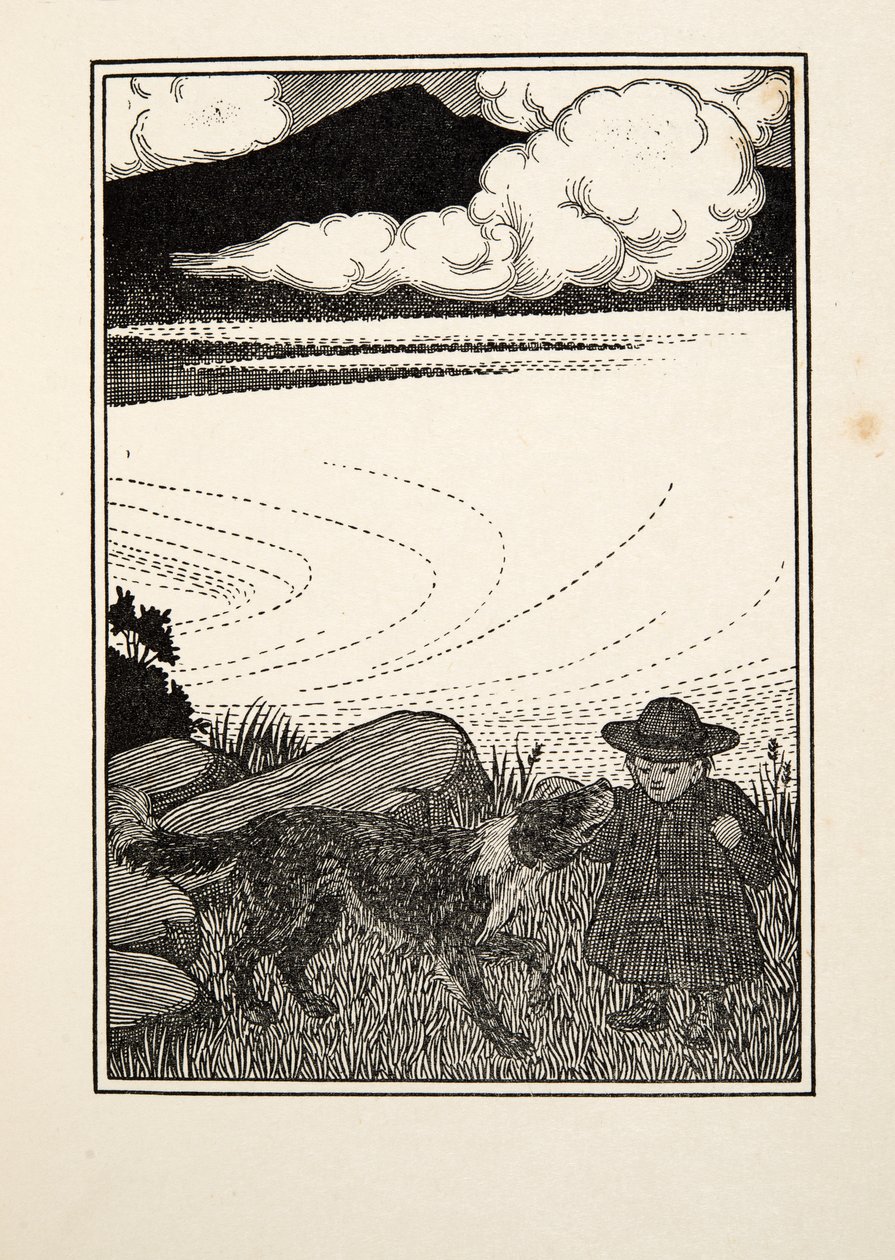 Ocalone dziecko, ze „Stu anegdot zwierząt”, wyd. 1924 autorstwa Percy J. Billingshurst