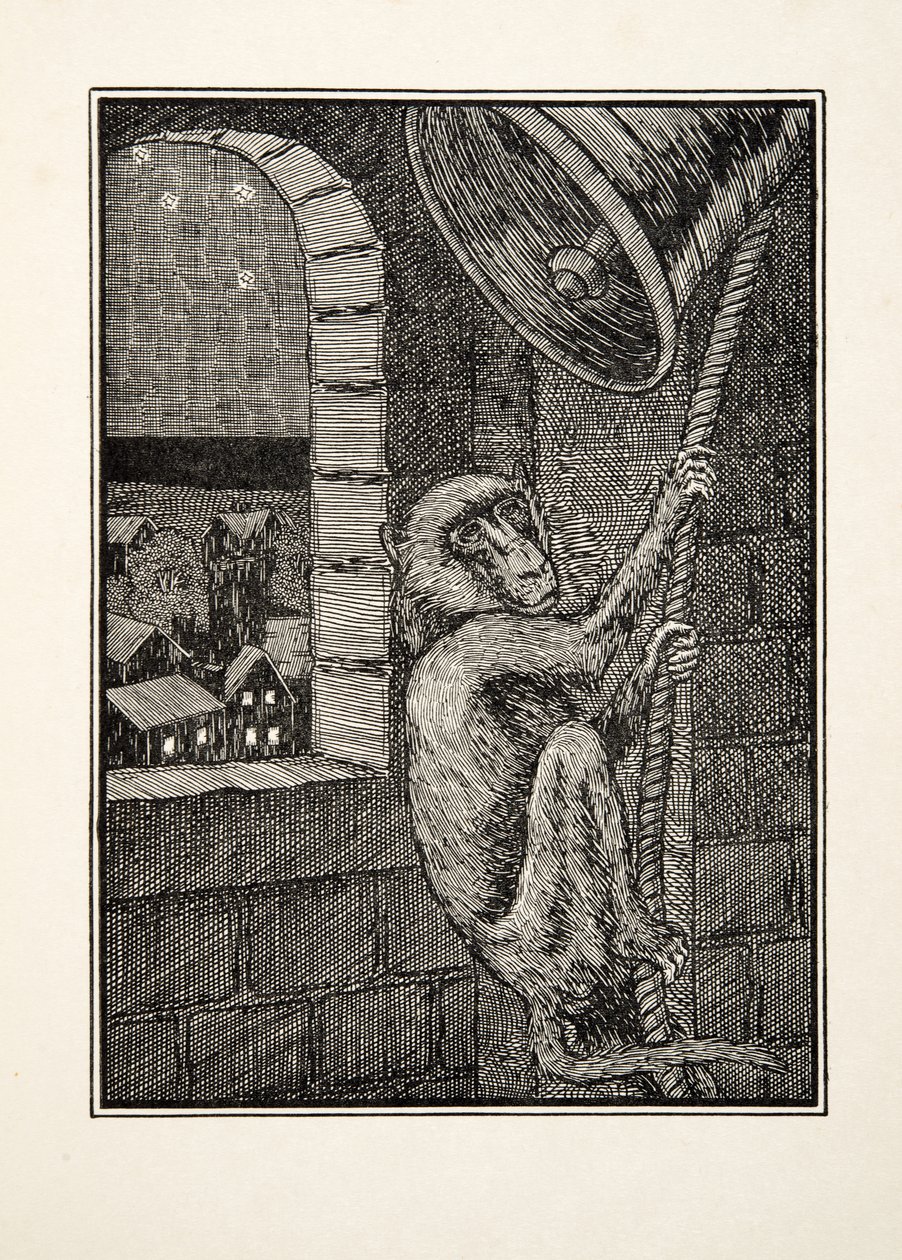 Fałszywy alarm, ze Sto anegdot zwierząt, wyd. 1924 autorstwa Percy J. Billingshurst