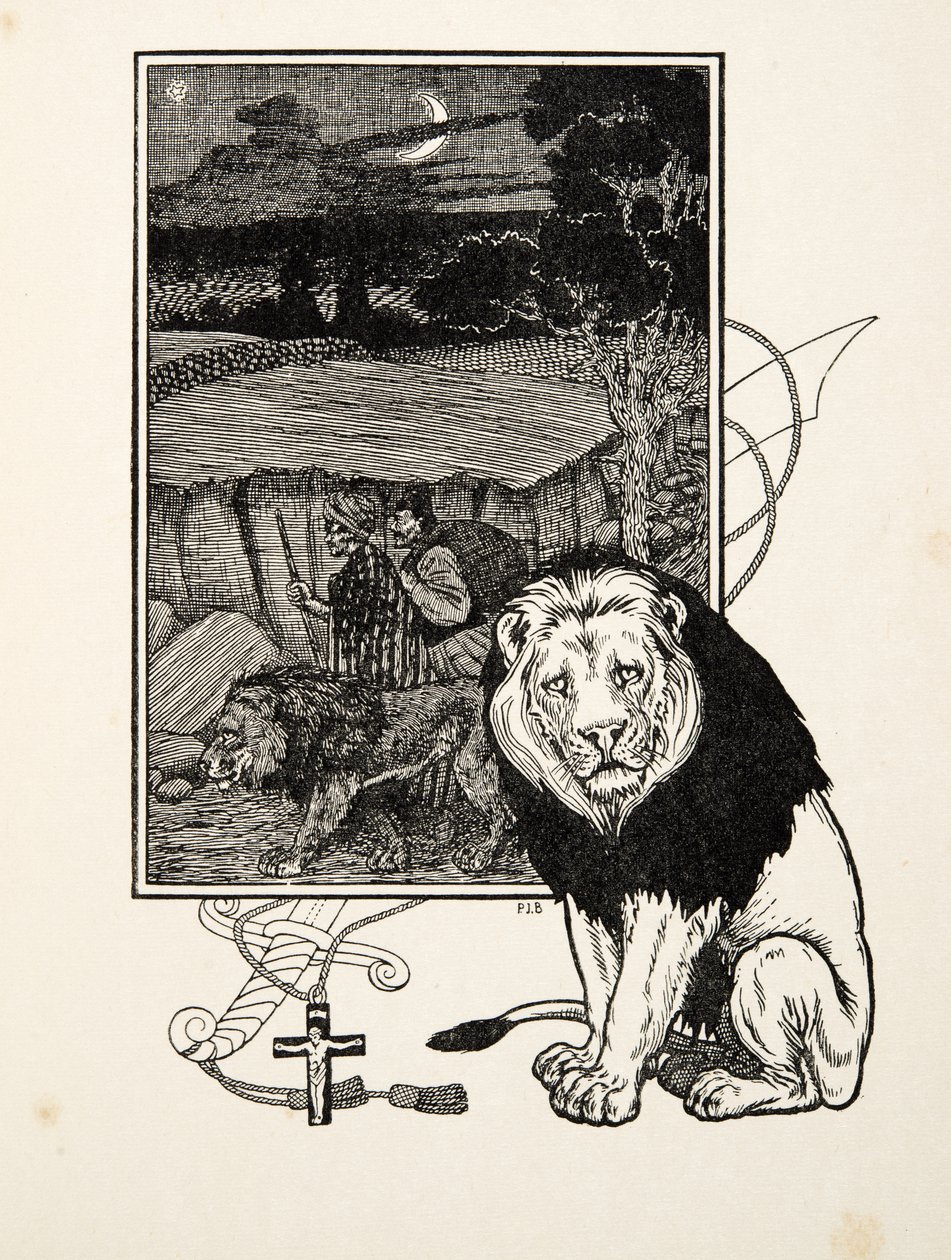 Bezpieczne postępowanie opatrznościowe, ze Sto anegdot zwierząt, wyd. 1924 autorstwa Percy J. Billingshurst