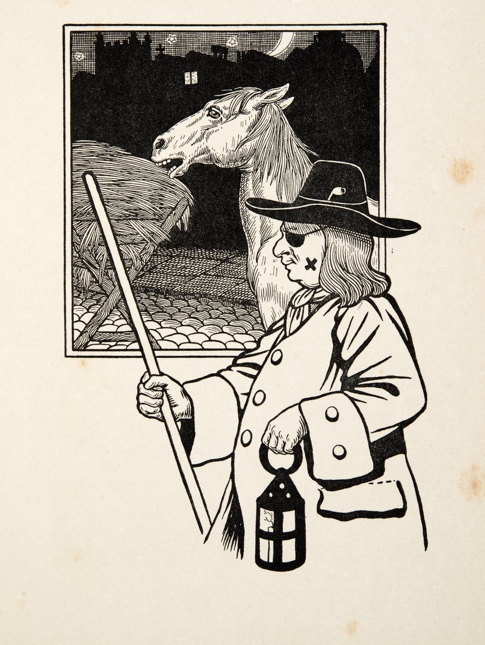 Żerowanie, z A sto anegdot o zwierzętach, wyd. 1924 autorstwa Percy J. Billingshurst