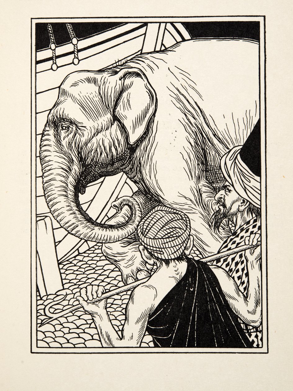 Szlachetna wytrwałość, ze Sto anegdot zwierząt, wyd. 1924 autorstwa Percy J. Billingshurst