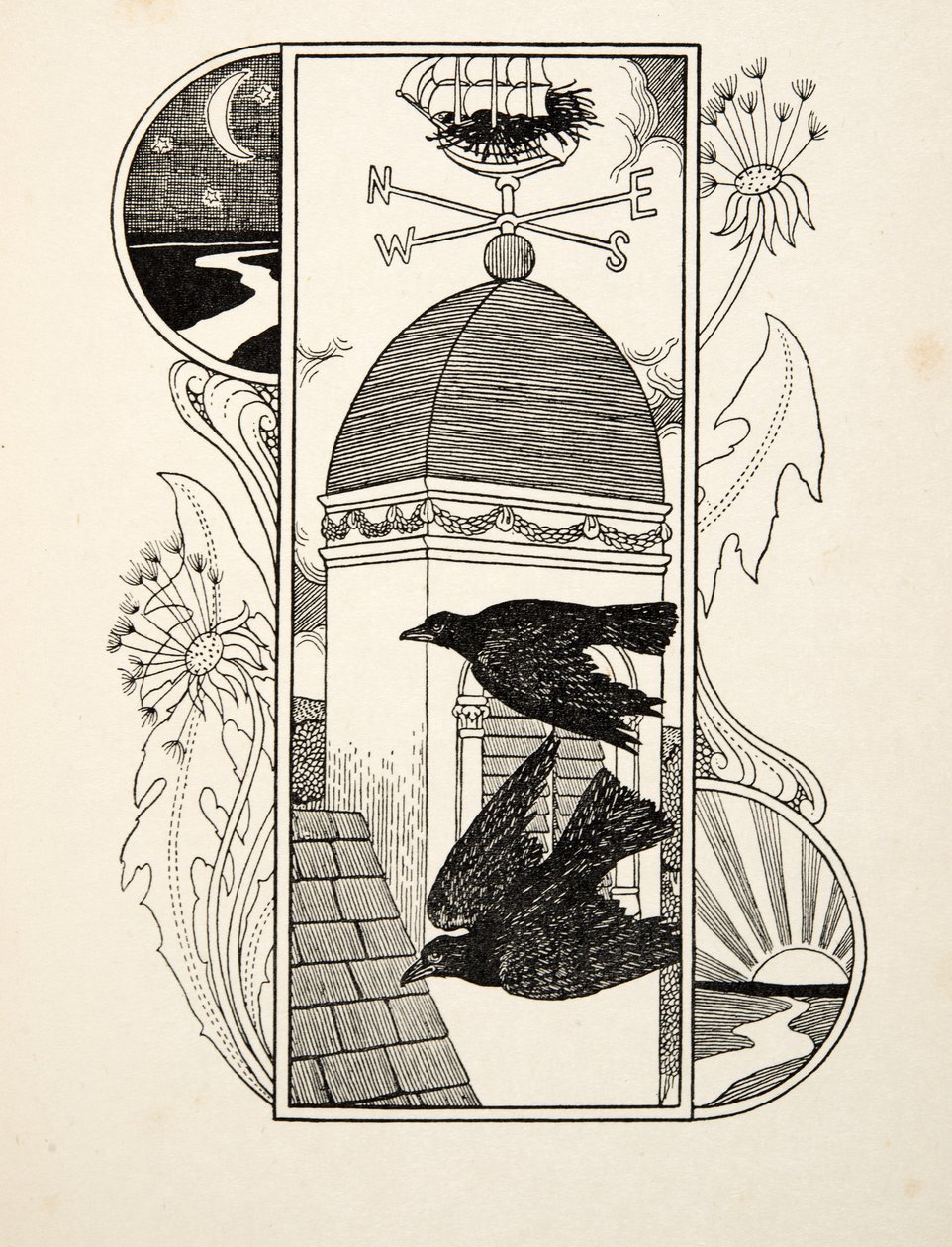 Dziwne gawrony, z „Stu anegdot zwierząt”, wyd. 1924 autorstwa Percy J. Billingshurst