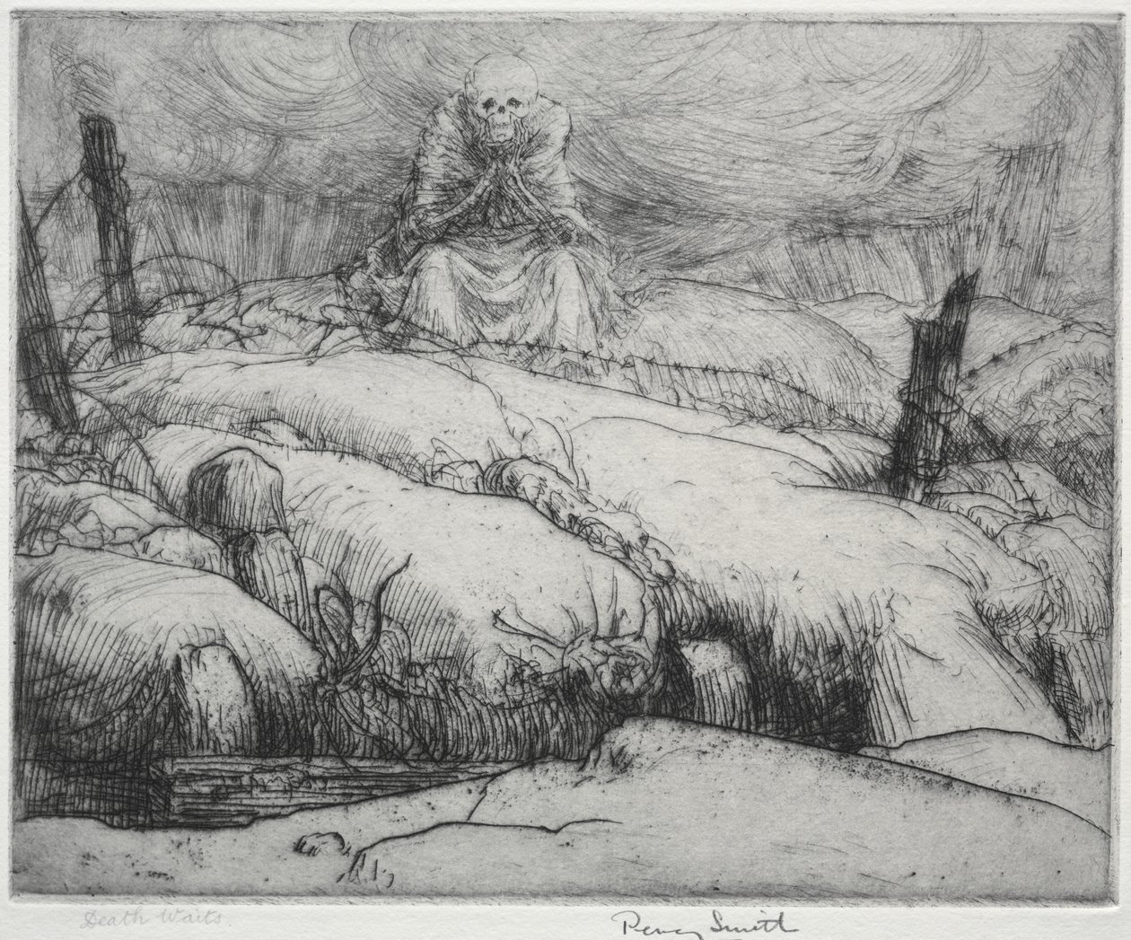 Taniec śmierci autorstwa Percy John Delf Smith