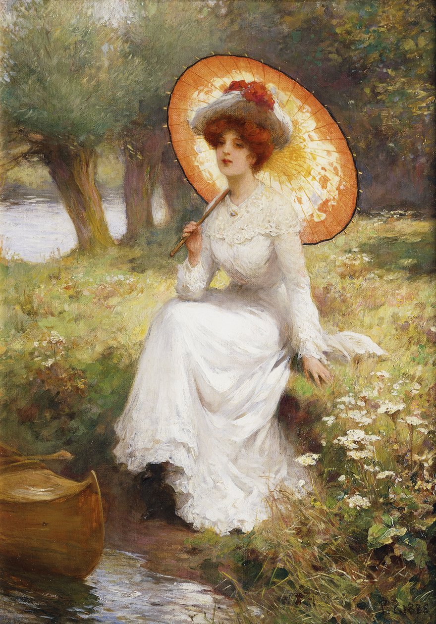 Nad rzeką autorstwa Percy William Gibbs