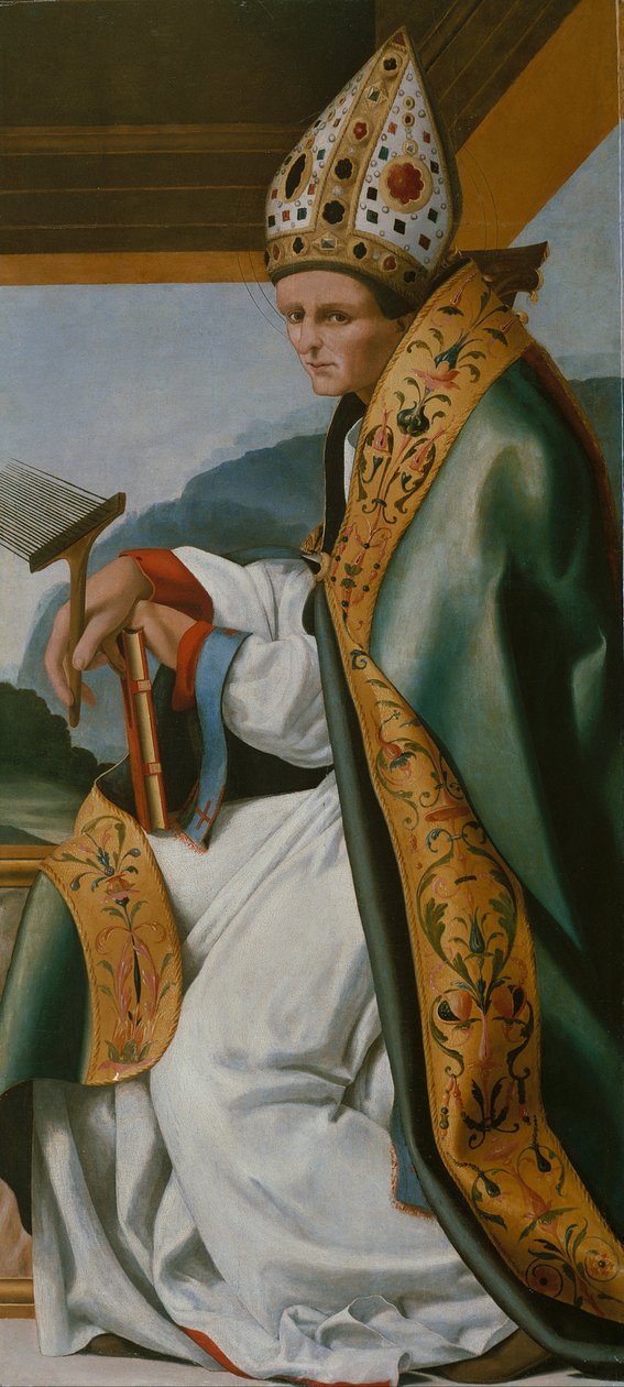 Święty Błażej autorstwa Pere Fernández
