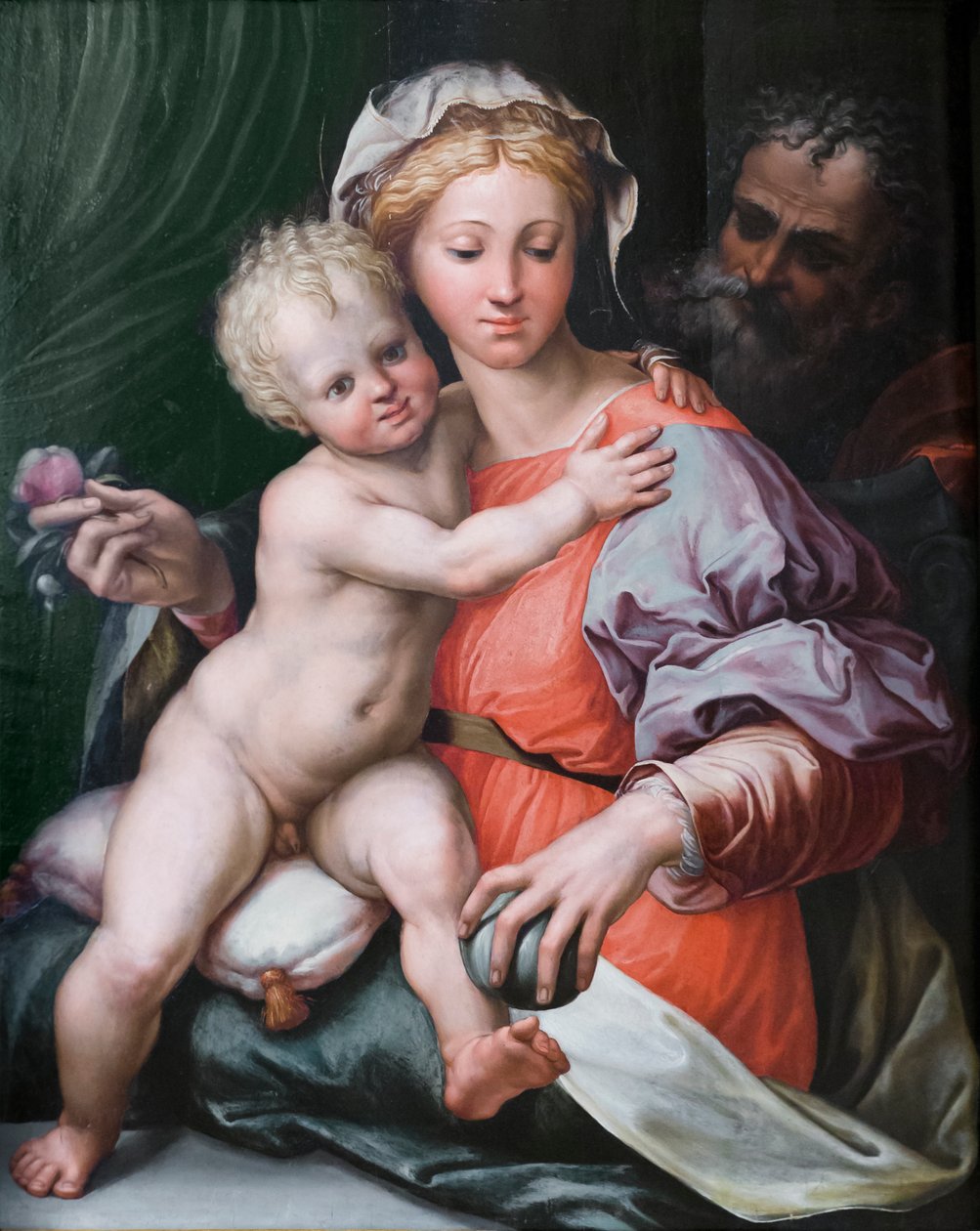 Święta Rodzina autorstwa Perino del (1501 47) Vaga