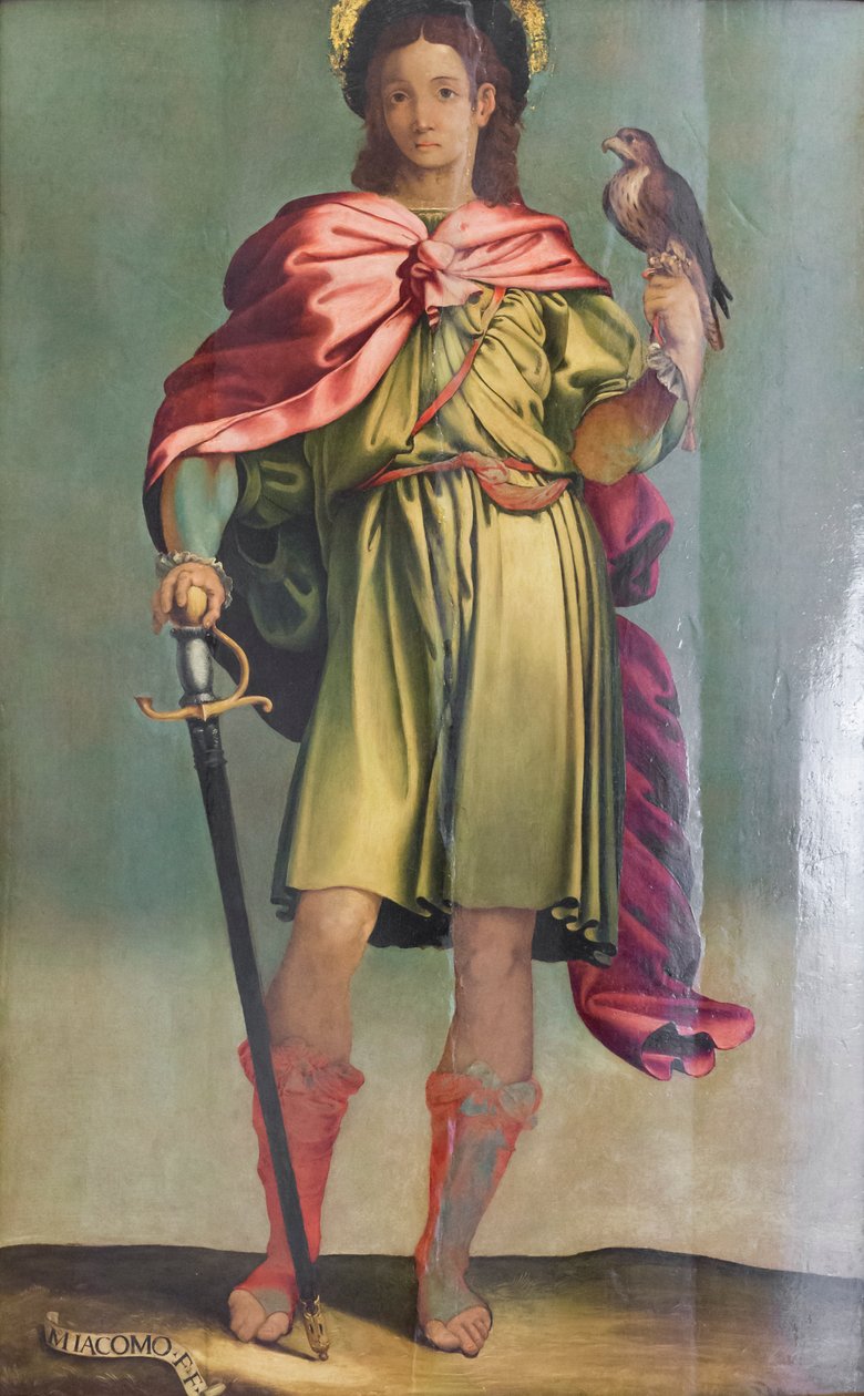 św. Juliana Szpitalnika autorstwa Perino del (1501 47) Vaga