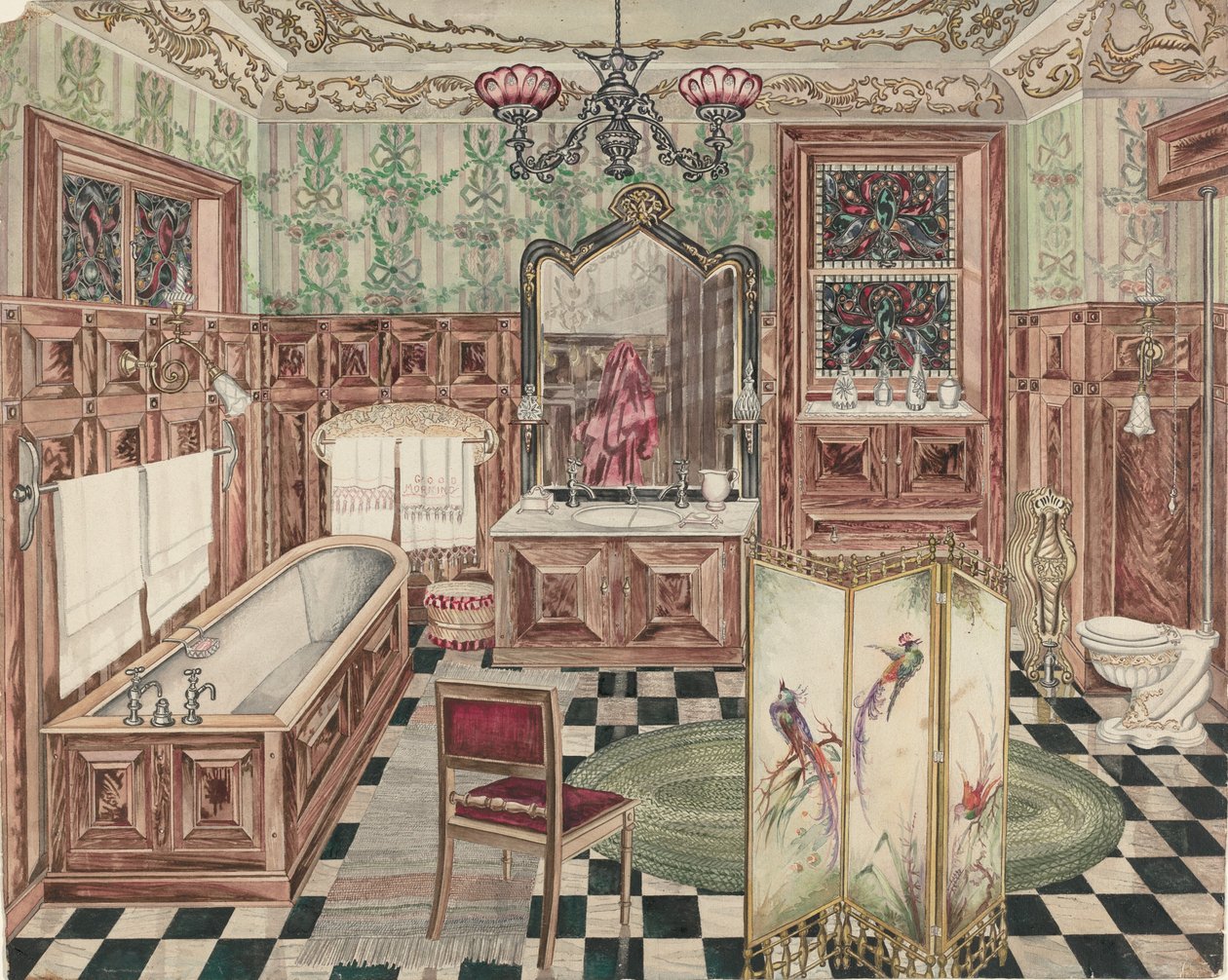 Łazienka autorstwa Perkins Harnly