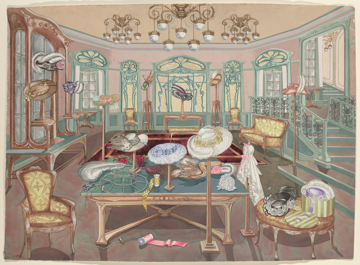Sklep młynarski, 1905 autorstwa Perkins Harnly