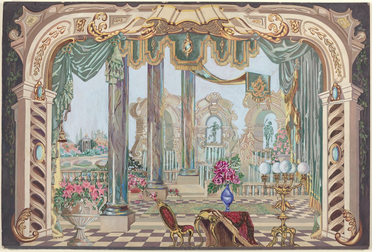 Tło sceny, 19351942. autorstwa Perkins Harnly