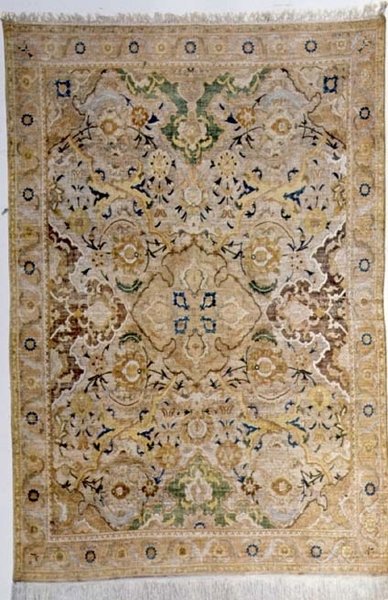 Dywan z Kashan lub Isfahan (jedwab) autorstwa Persian School
