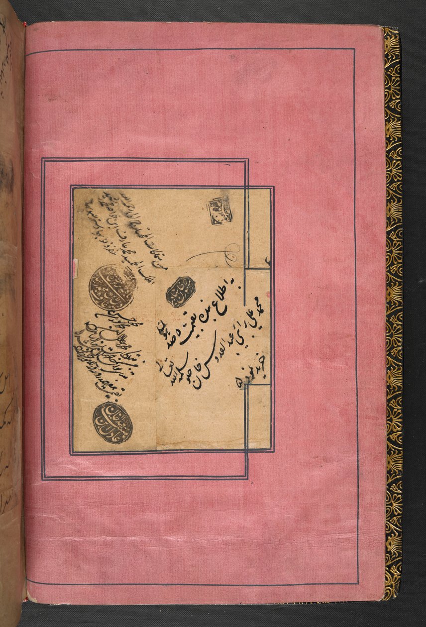 Dodaj MS 5600, f.1v, The Shahnameh, autorstwa (welum) autorstwa Persian School