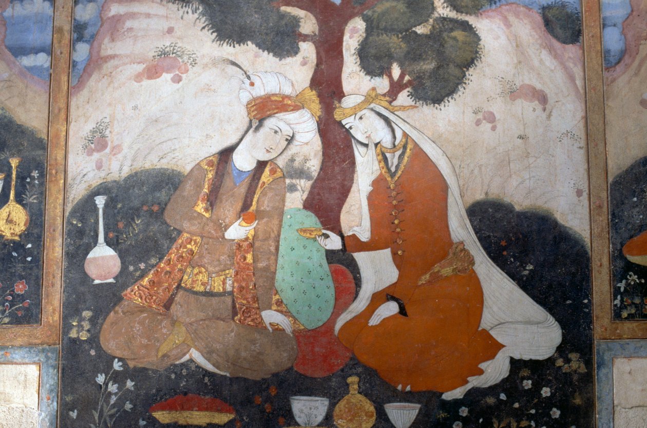 Scena bankietowa autorstwa Persian School