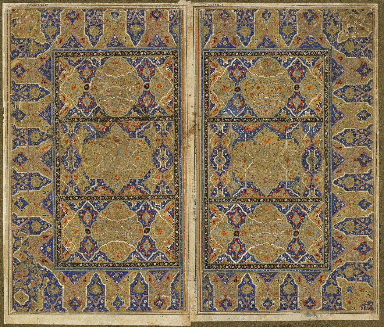 Folio z Khamsa autorstwa Persian School