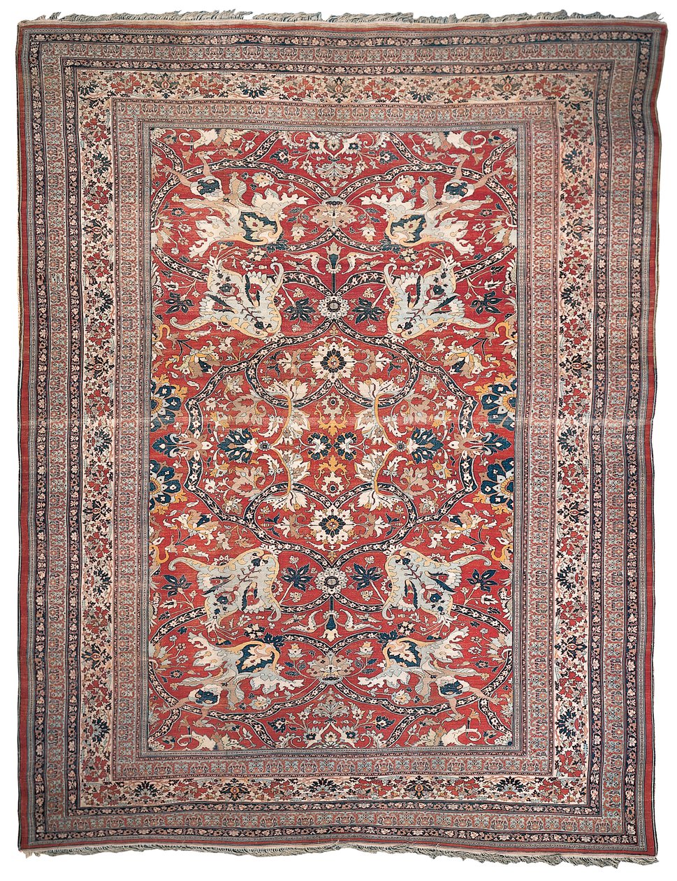 Dywan Heriz, północno-zachodnia Persja, 3. ćw. XIX w. autorstwa Persian School