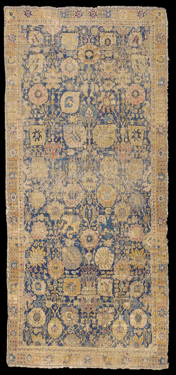 Dywan Kirman „waza”, Persja Południowo-Wschodnia autorstwa Persian School