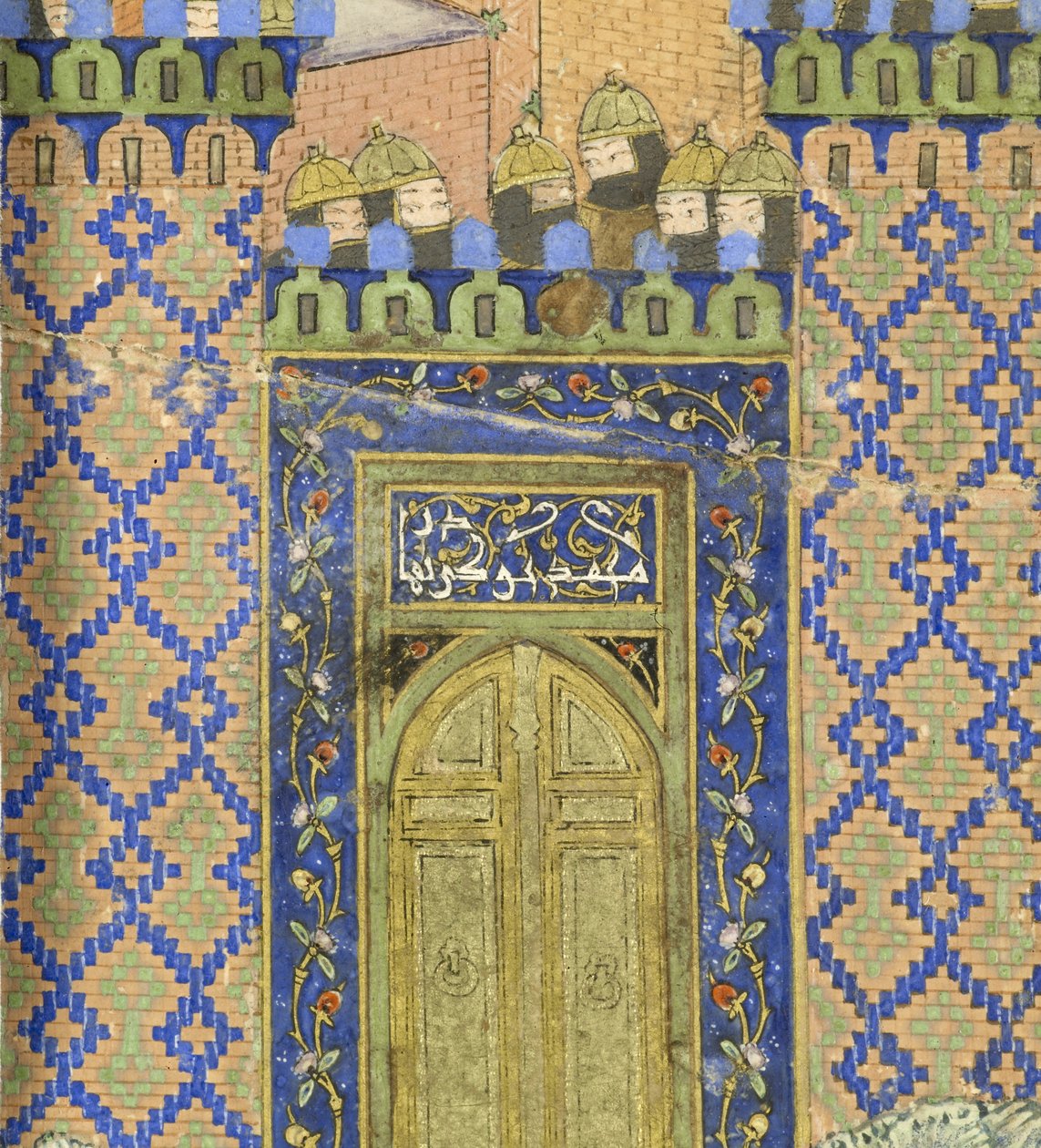Perski 239 fol.278a Szczegół: Isfandiyiy?r zabija Arj