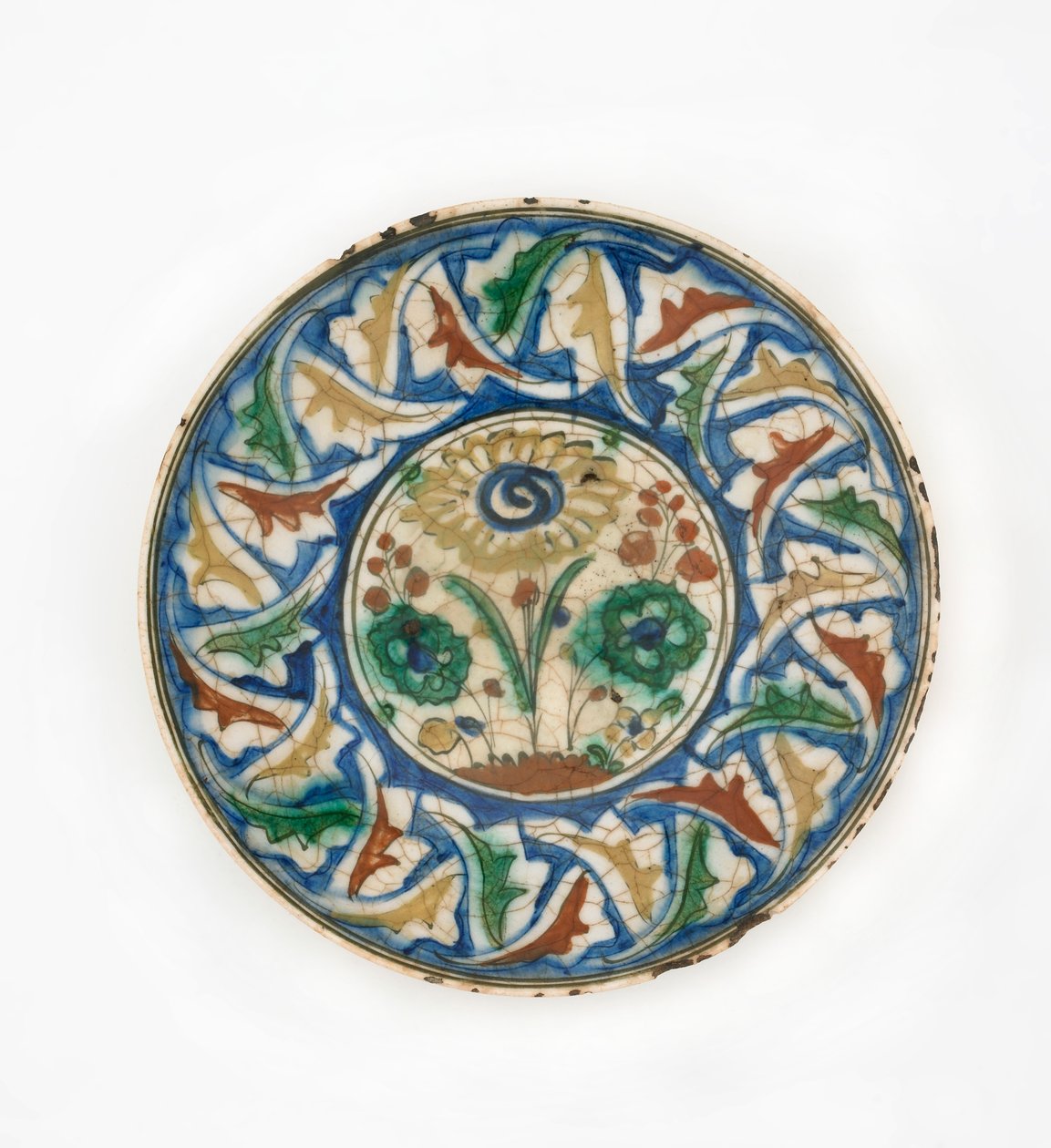Talerz, Iran, okres Safawidów, koniec XVI-początek XVII w. (ceramika) autorstwa Persian School