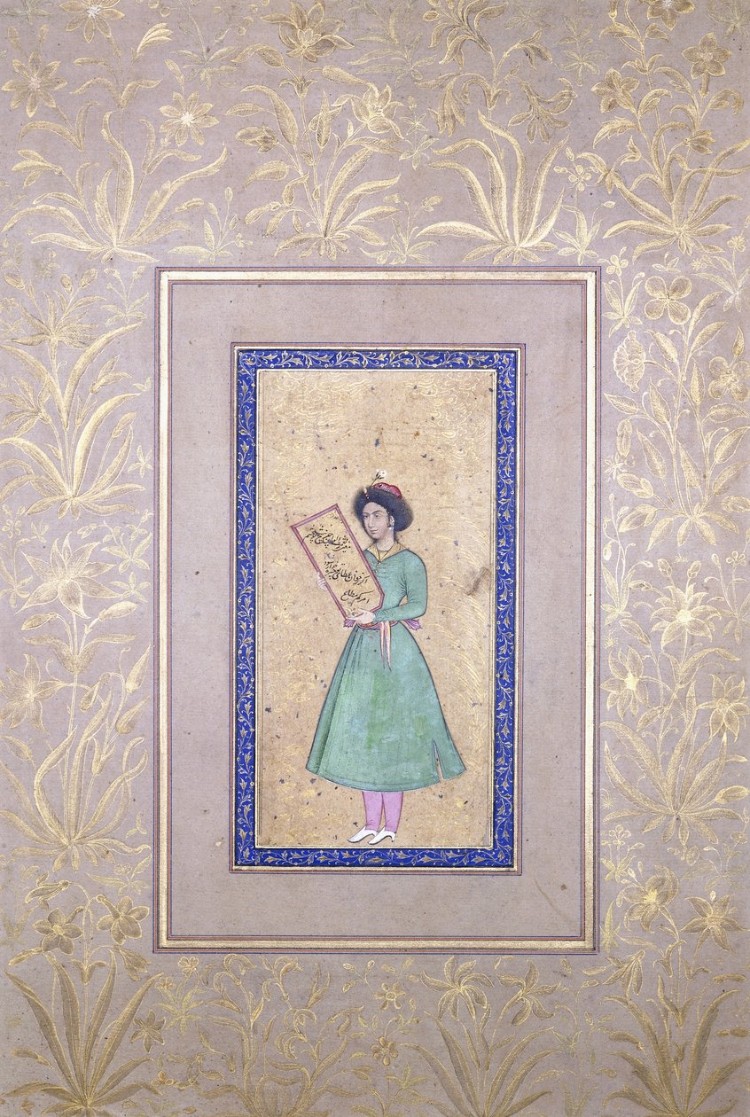 Portret młodzieńca, koniec XVII w. autorstwa Persian School