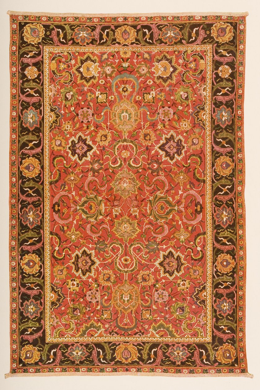 Dywan z Isfahan (tekstylny) autorstwa Persian School