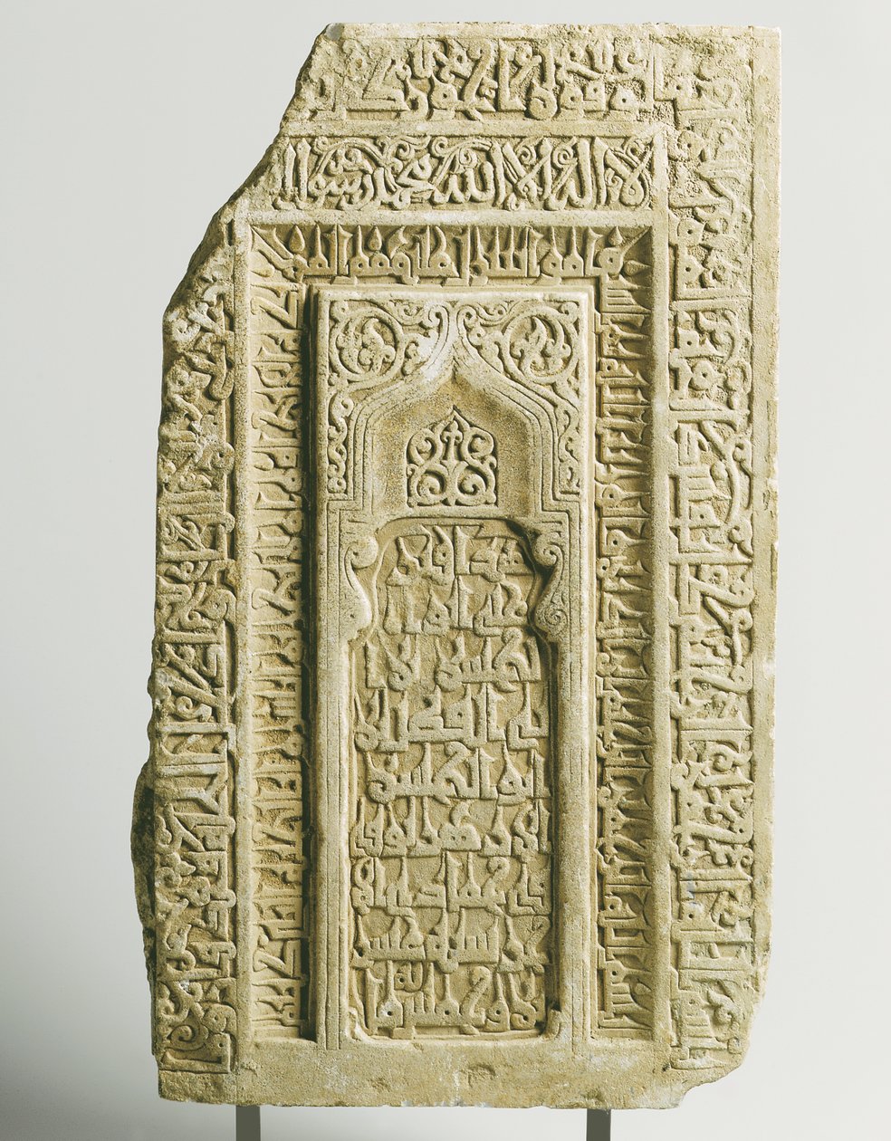 Seldżucki rzeźbiony nagrobek, Yazd, południowo-wschodni Iran, 1122 autorstwa Persian School