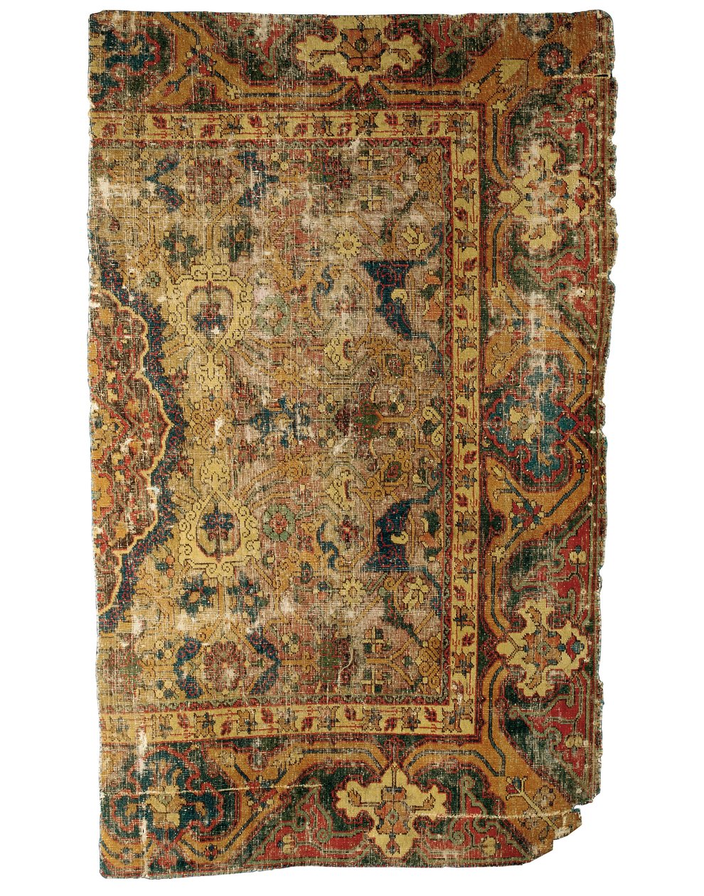 Niezwykły mały fragment dywanu medalionowego Tabriz, północno-zachodnia Persja, pierwsza połowa XVI w. autorstwa Persian School