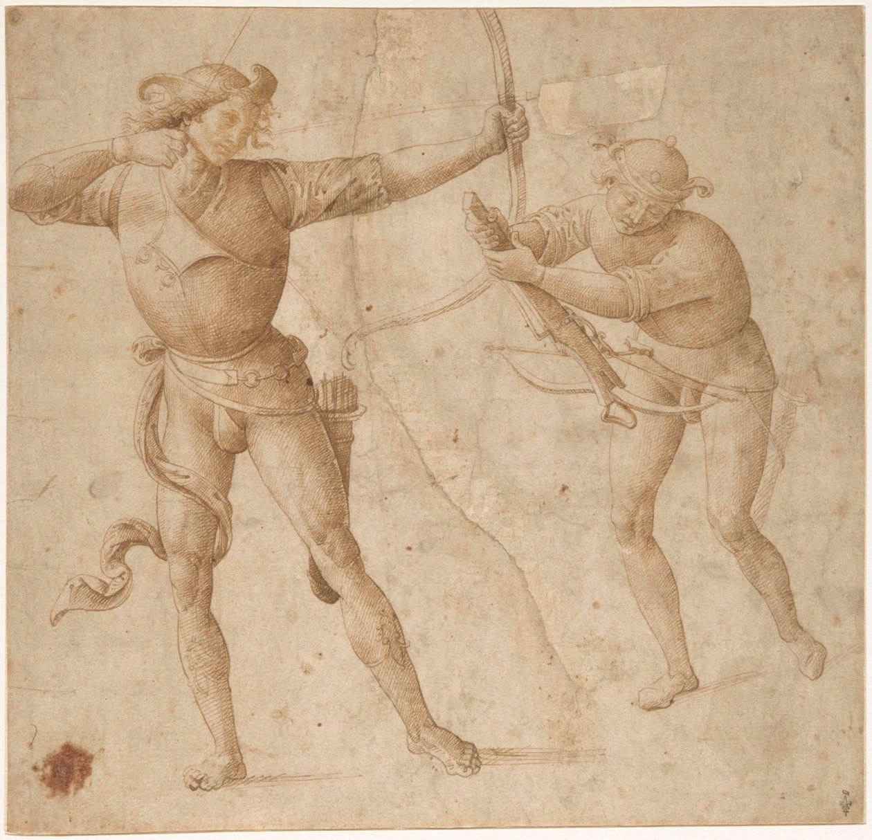 Łucznik i Arbalista 1500. autorstwa Perugino