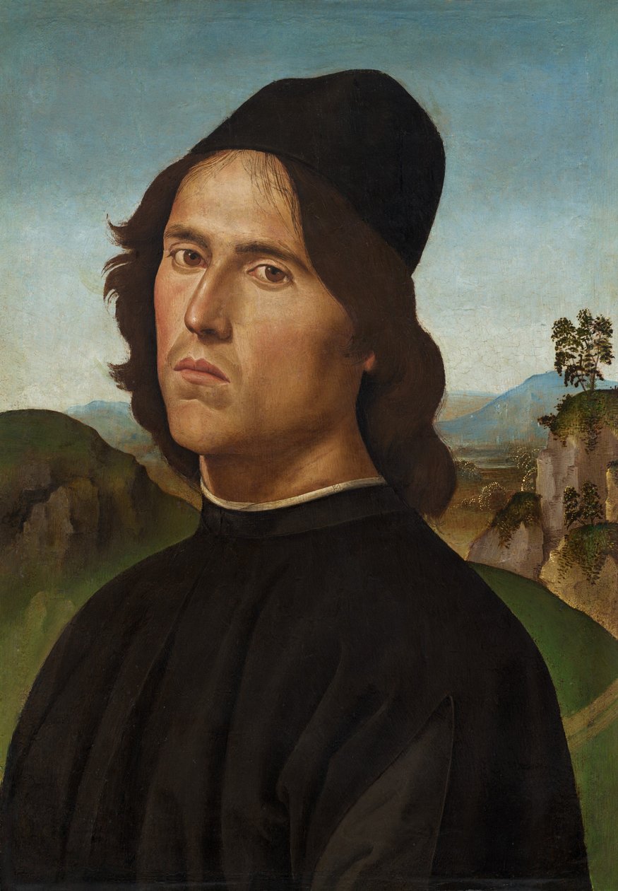 Portret Lorenza di Credi, 1488. autorstwa Perugino