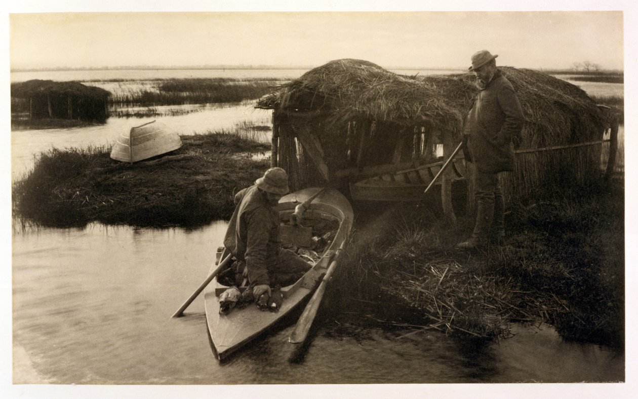 Powrót Fowler, Życie i krajobraz na Norfolk Broads, c.1886 autorstwa Peter Emerson und Thomas Goodall