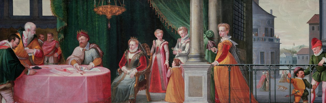 Historia Estery autorstwa Peter 1548 1628 Candid