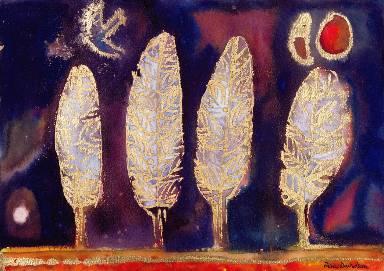 Nocne Drzewa, 1996 autorstwa Peter Davidson