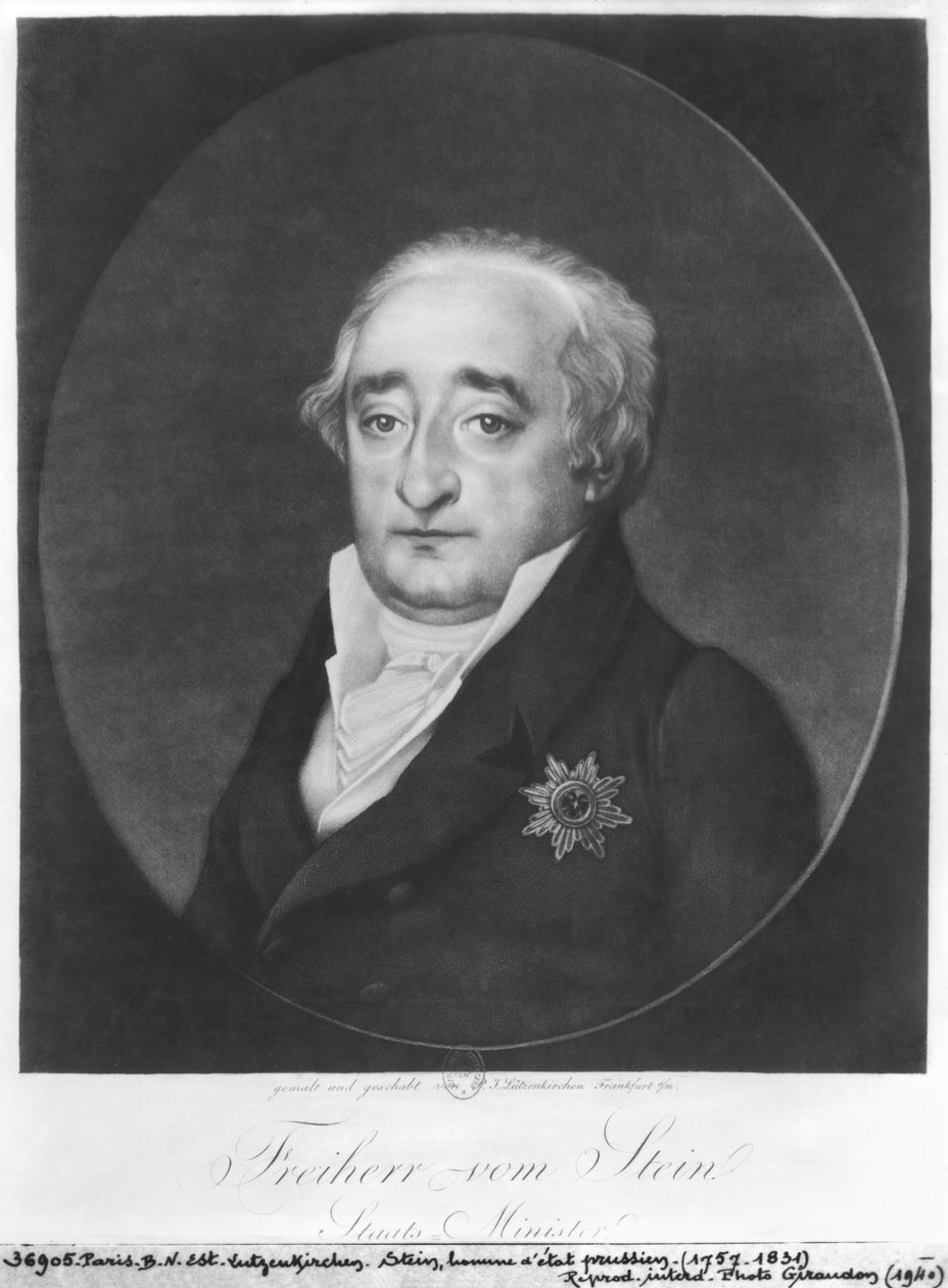 Baron Karl von Stein autorstwa Peter Joseph Lutzenkirchen