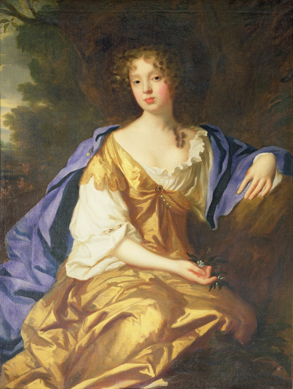 Katarzyna, hrabina Rockingham (1657-95) autorstwa Peter Lely