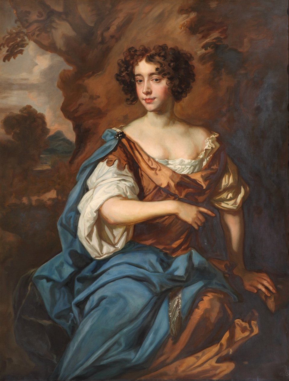 Catherine Sedley, hrabina Dorchester autorstwa Peter Lely