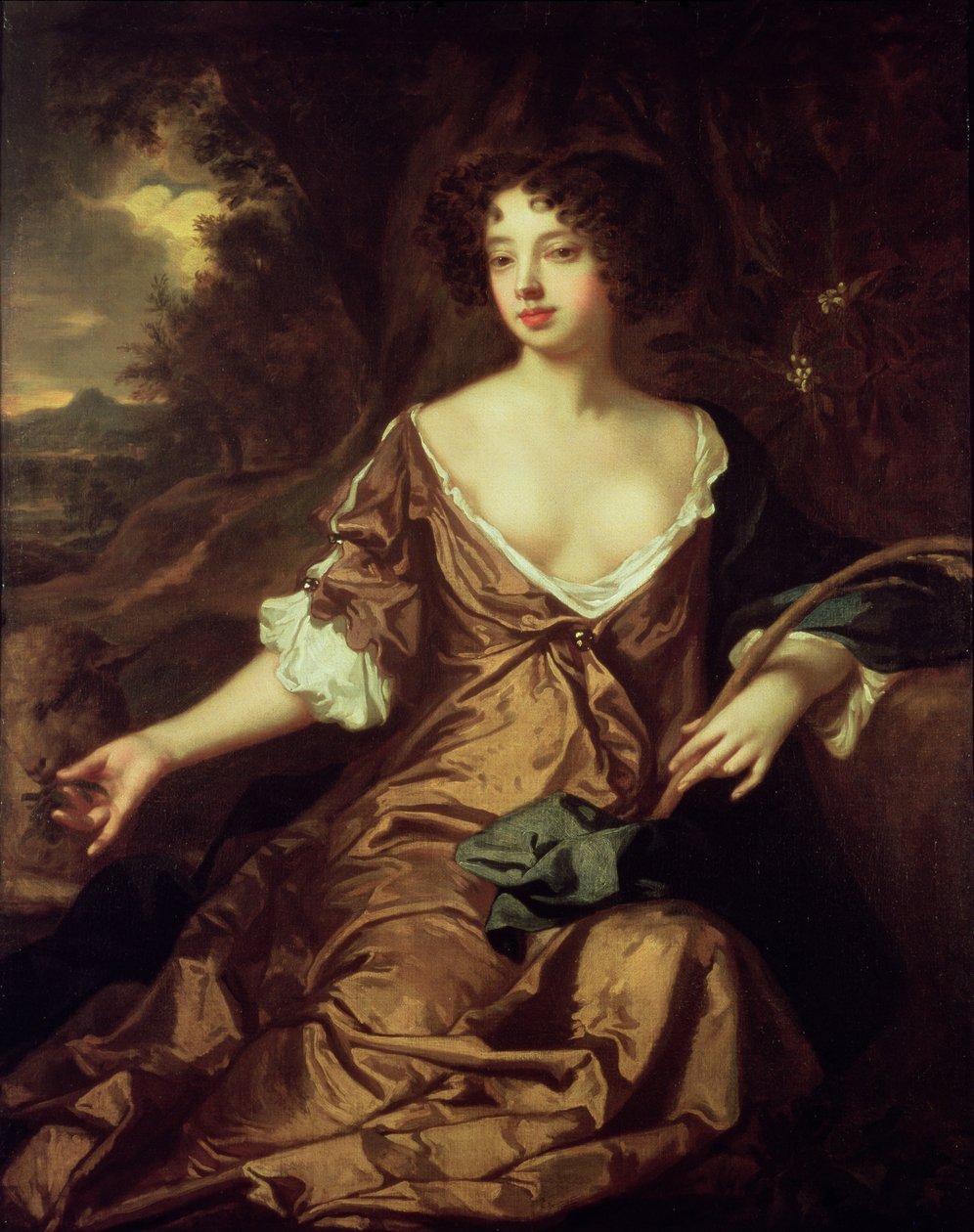 Henriette de Kerouaille, hrabina Pembroke autorstwa Peter Lely