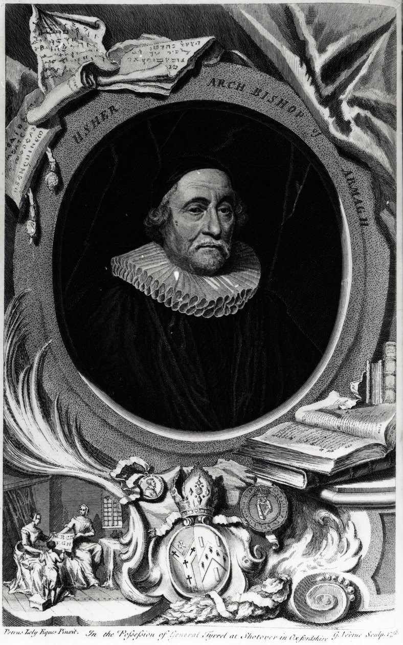 James Ussher, grawerowany przez George