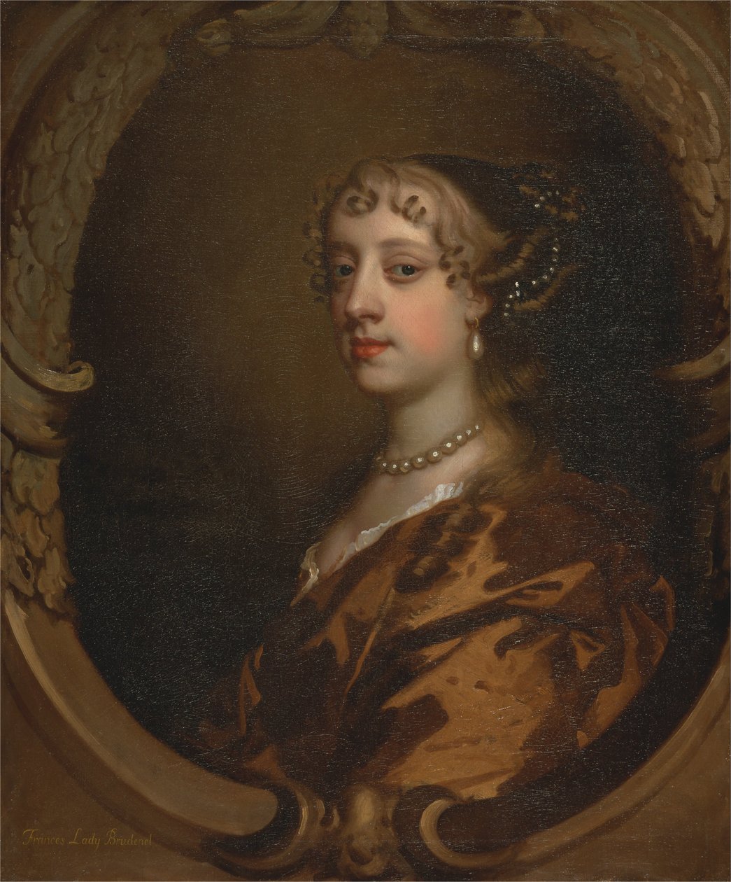 Lady Frances Savile, później Lady Brudenell autorstwa Peter Lely