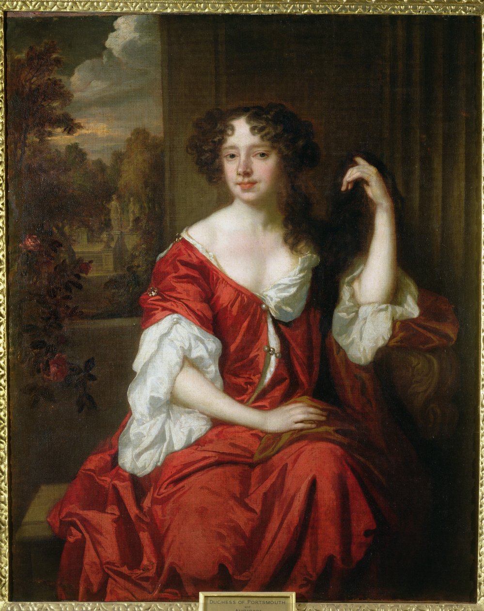 Louise de Kerouaille (1649-1734) księżna Portsmouth i Aubigny autorstwa Peter Lely