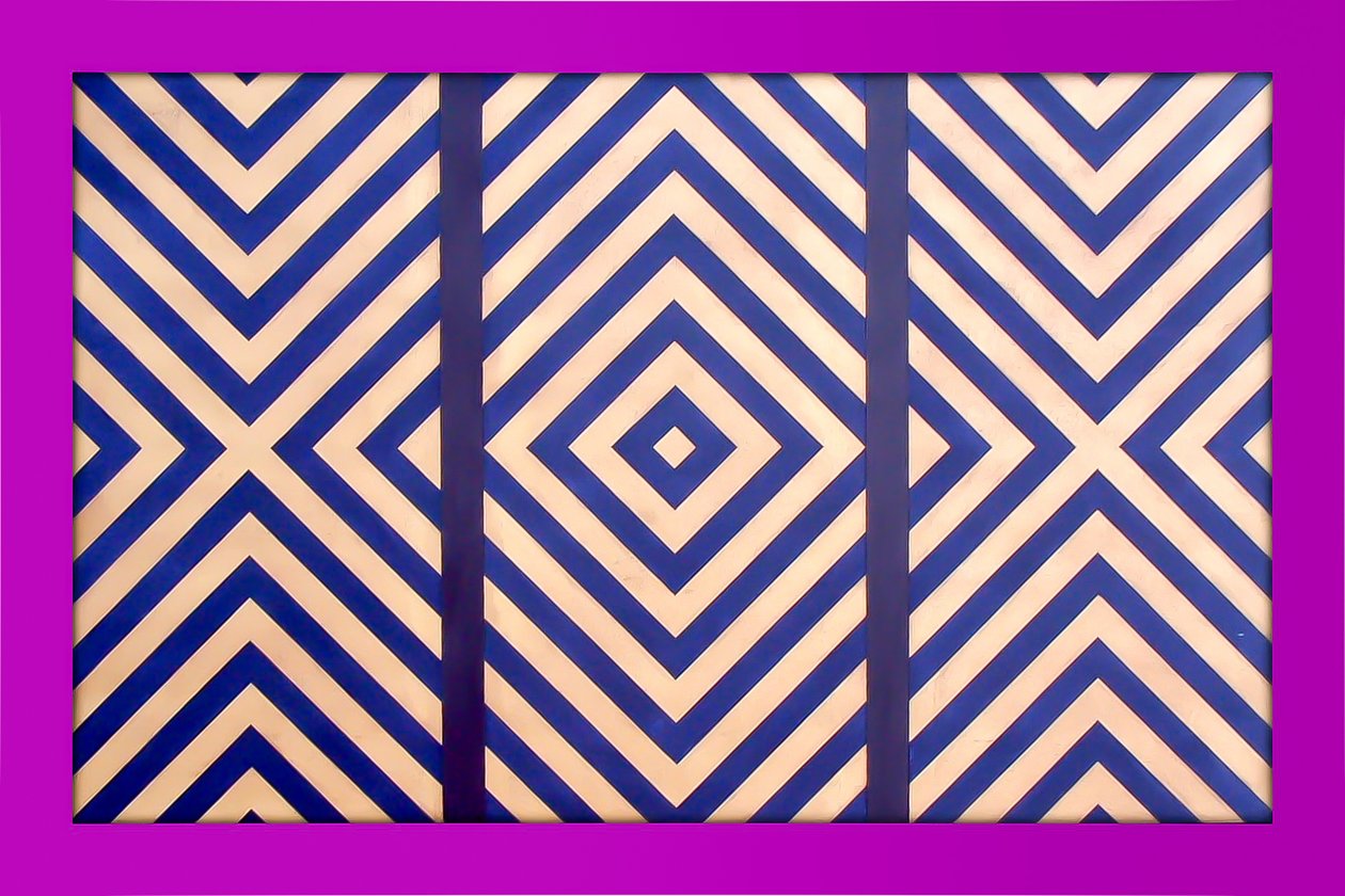 TRIPTYK DIAGONAL WZMOCNIONY 2018 autorstwa Peter McClure