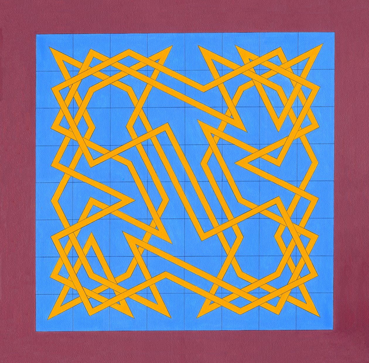 Knights Talisman, 2011 (akryl na płycie) autorstwa Peter McClure