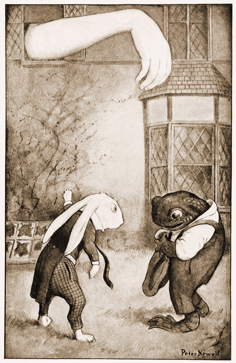 „Co to jest w oknie?”, ilustracja do Alice