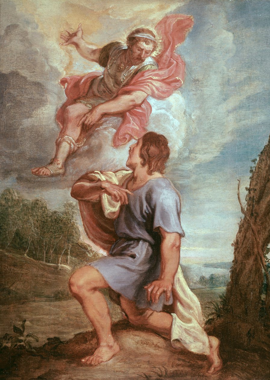 Eneasz ukazujący się swemu synowi Ascaniuszowi autorstwa Peter Paul Rubens