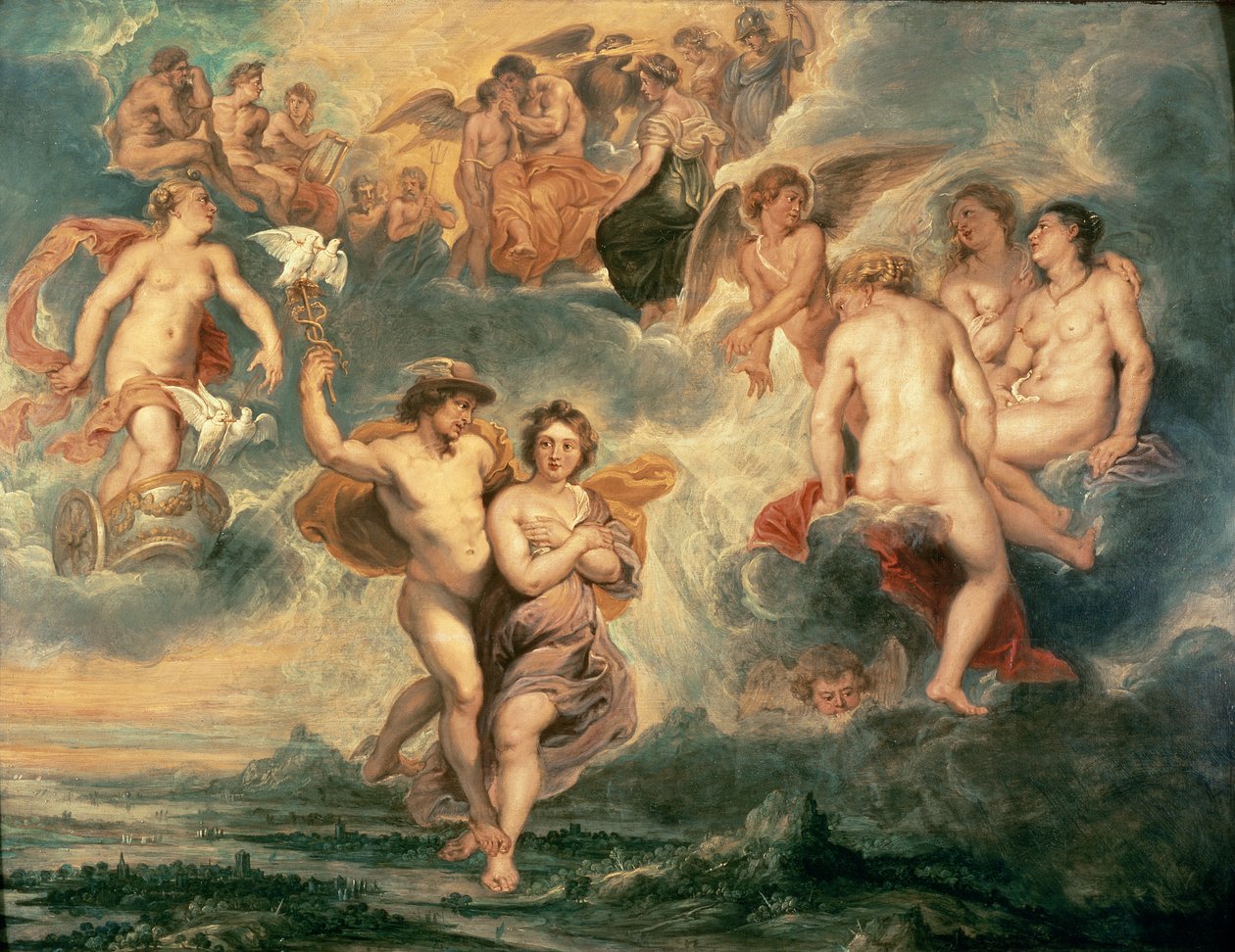 Wejście Psyche na Olimp autorstwa Peter Paul Rubens