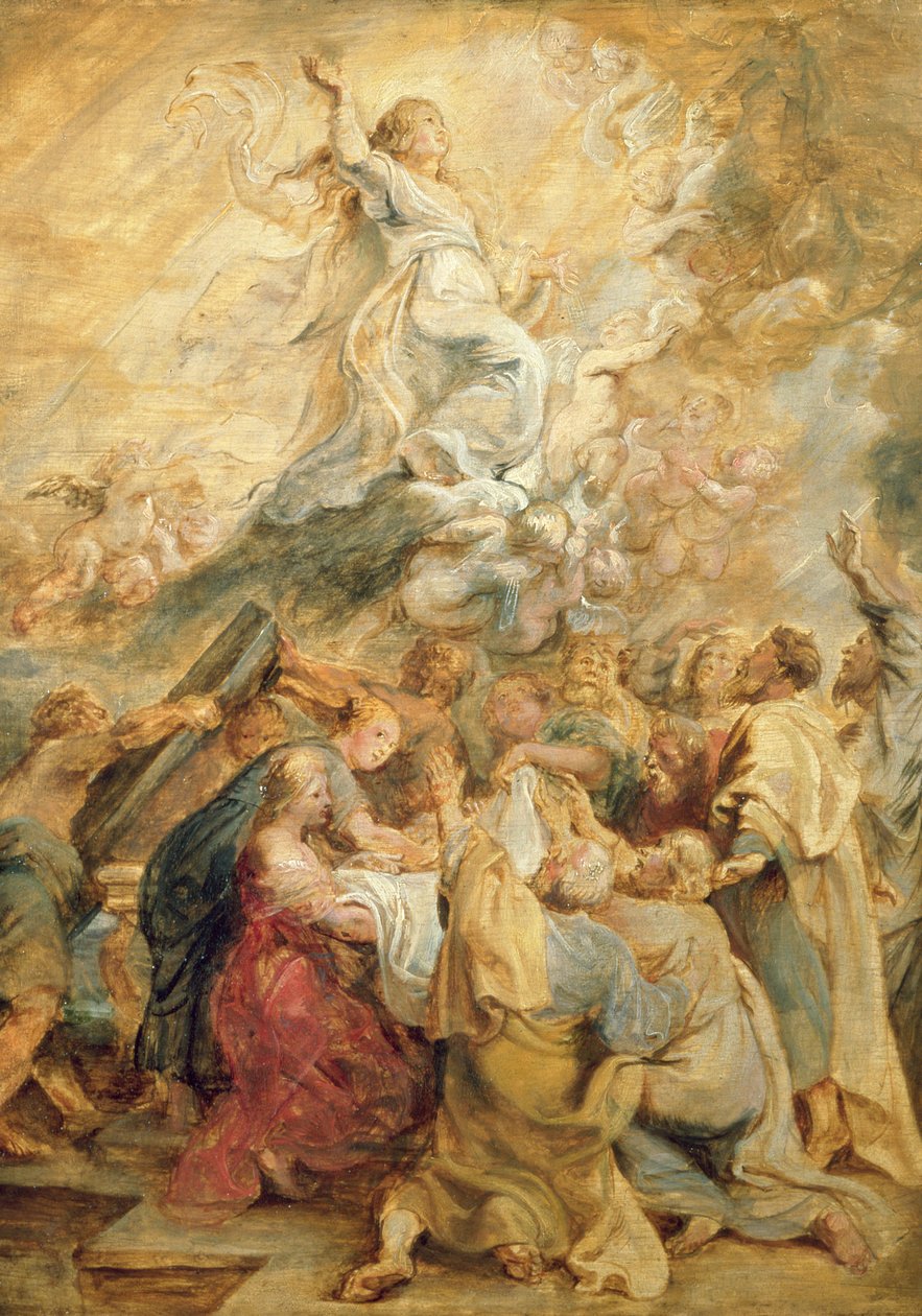 Wniebowzięcie NMP ok.1635 autorstwa Peter Paul Rubens