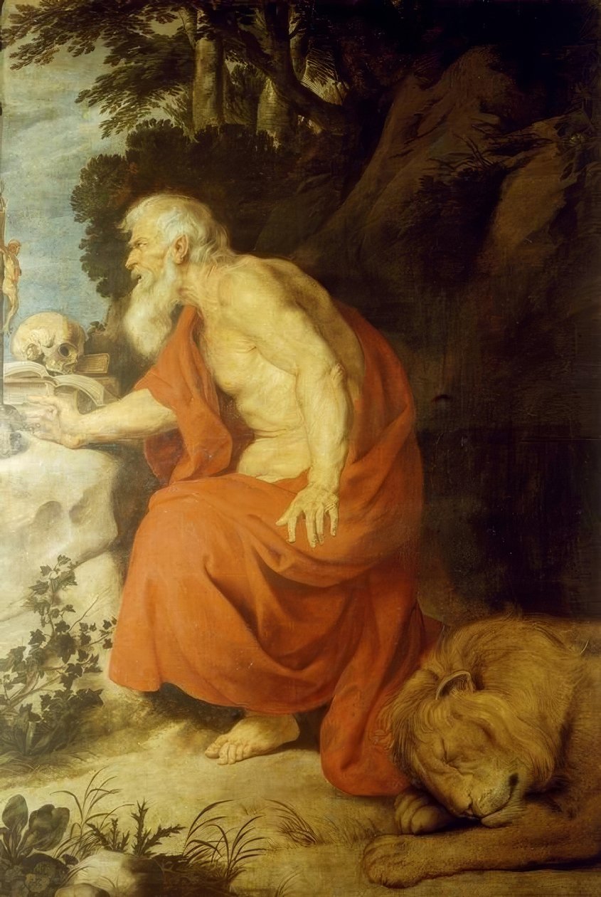 Święty Hieronim autorstwa Peter Paul Rubens