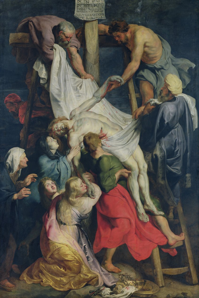 Zejście z Krzyża, 1617 autorstwa Peter Paul Rubens