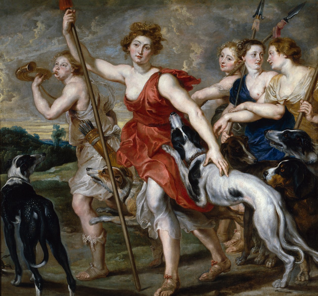 Łowczyni Diana autorstwa Peter Paul Rubens