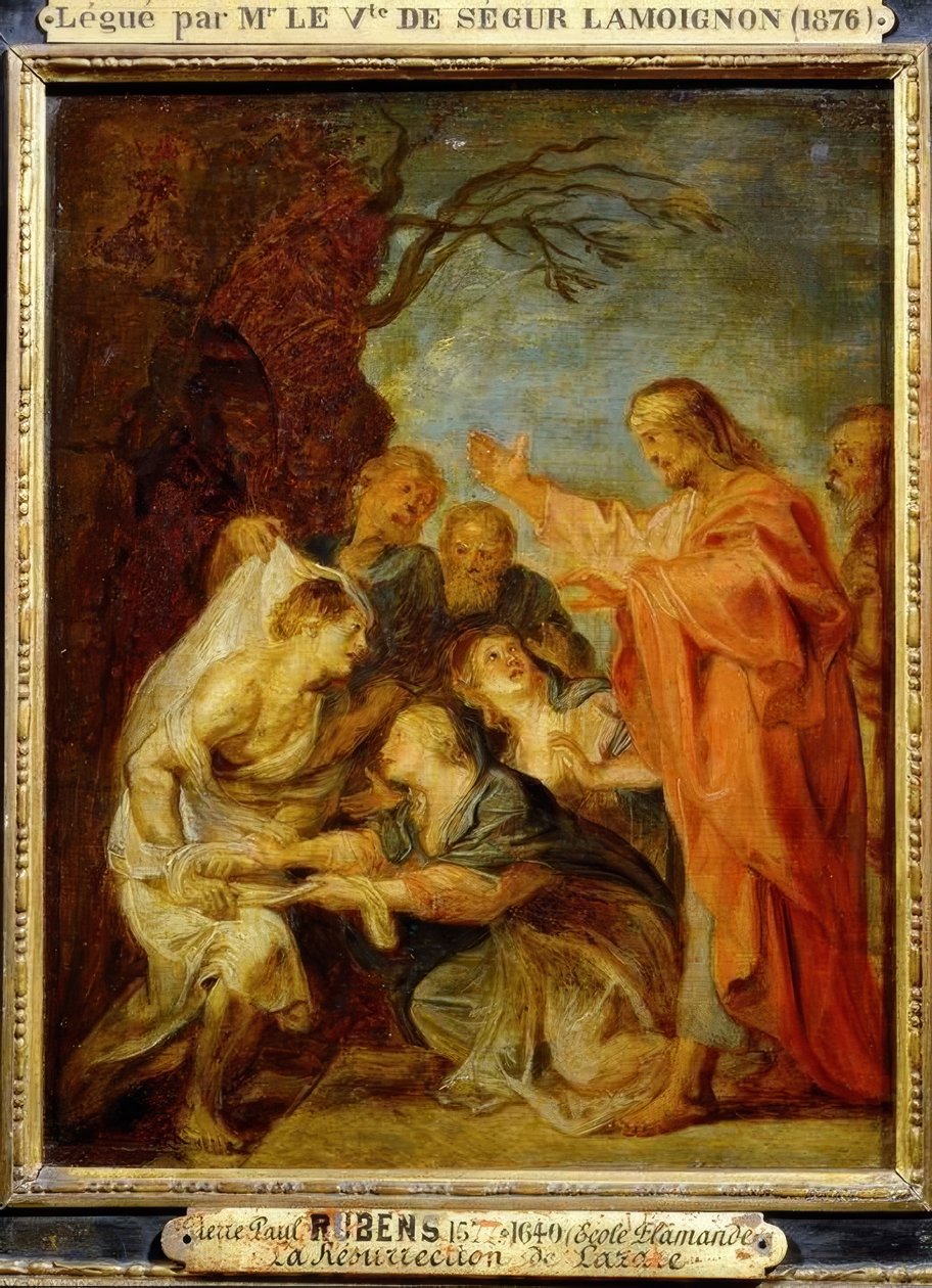 Wskrzeszenie Łazarza autorstwa Peter Paul Rubens