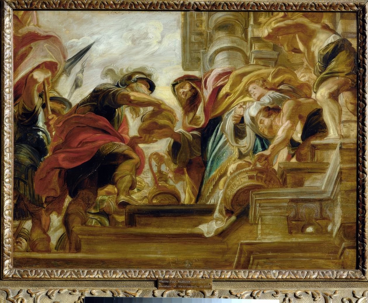 Spotkanie Abrahama i Melchizedecha autorstwa Peter Paul Rubens