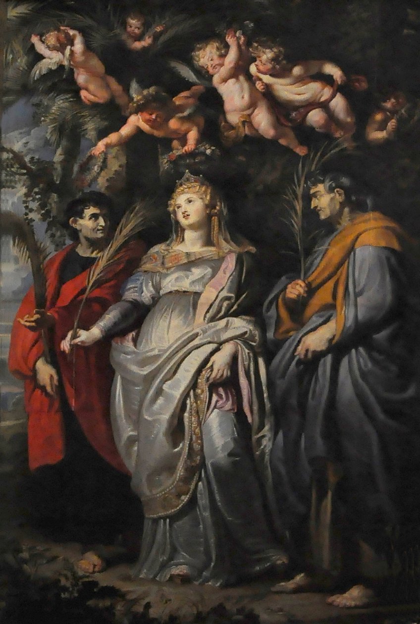 Flavia Domitilla van Terracina autorstwa Peter Paul Rubens
